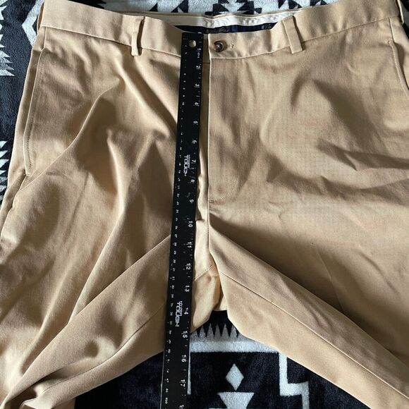 Brooks Brothers Advantage Chino Hudson Twill Pant Mens 38x30 Brown Professional - Picture 12 of 16